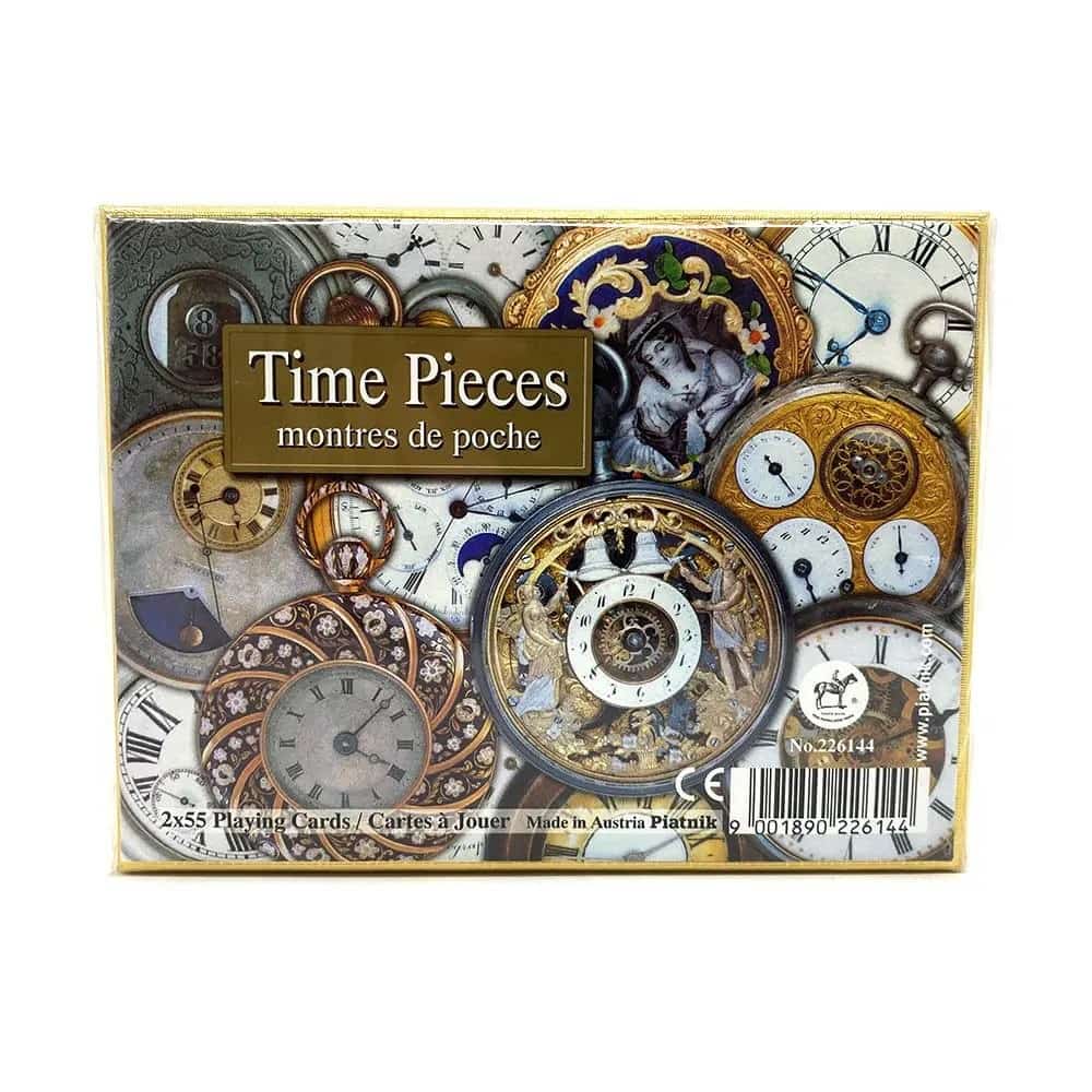 Francia kártya 2x55-ös készlet - Time Pieces