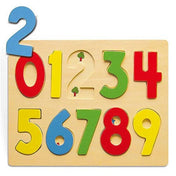 Számos 10 darabos fa formakirakó puzzle, Viga