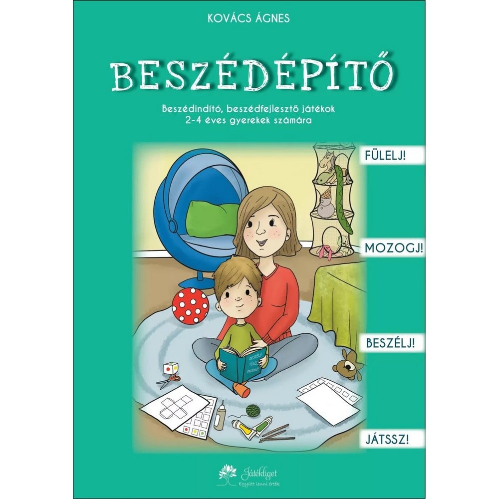 Beszédépítő 3, beszédíndító, beszédfejlesztő, 2-4 éves gyerekek számára