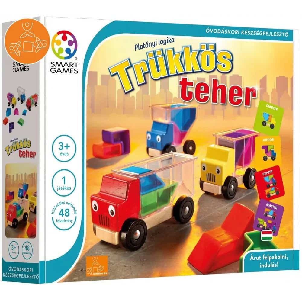 Trükkös teher magyar nyelvű társasjáték