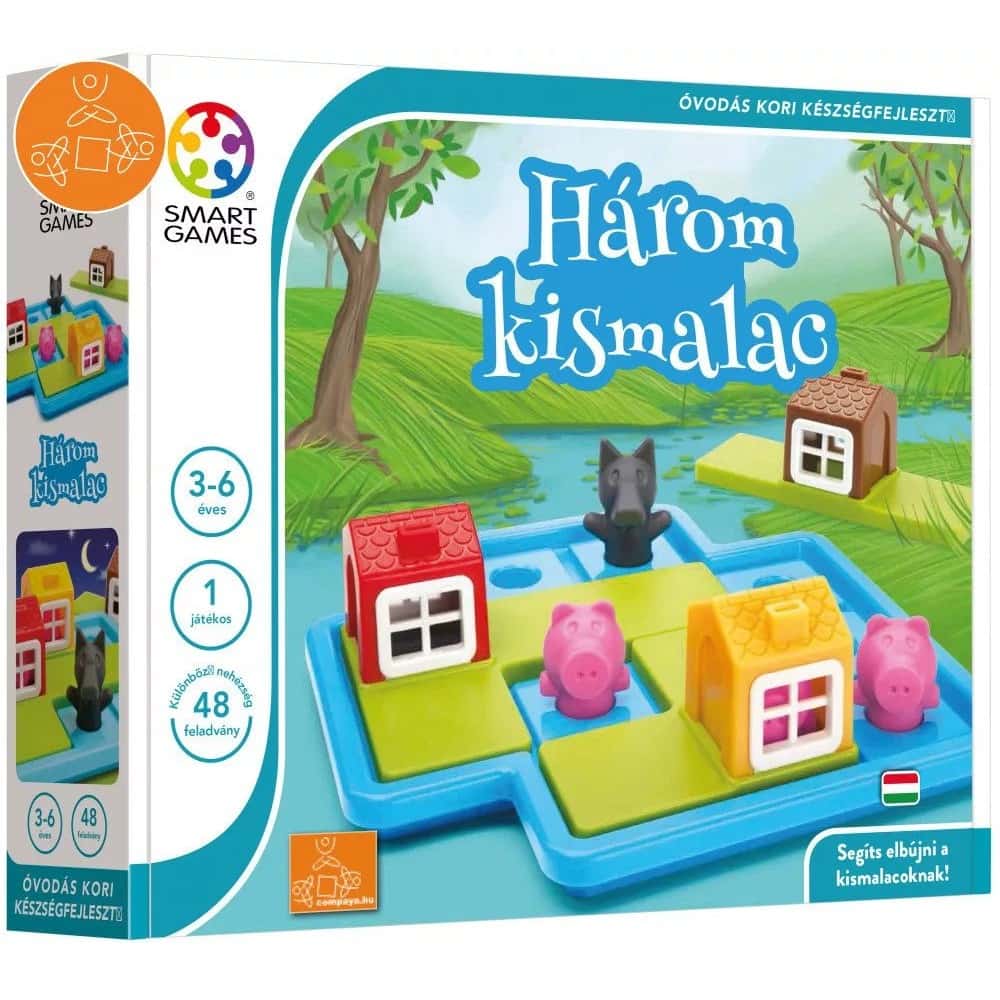 Három kismalac magyar nyelvű társasjáték