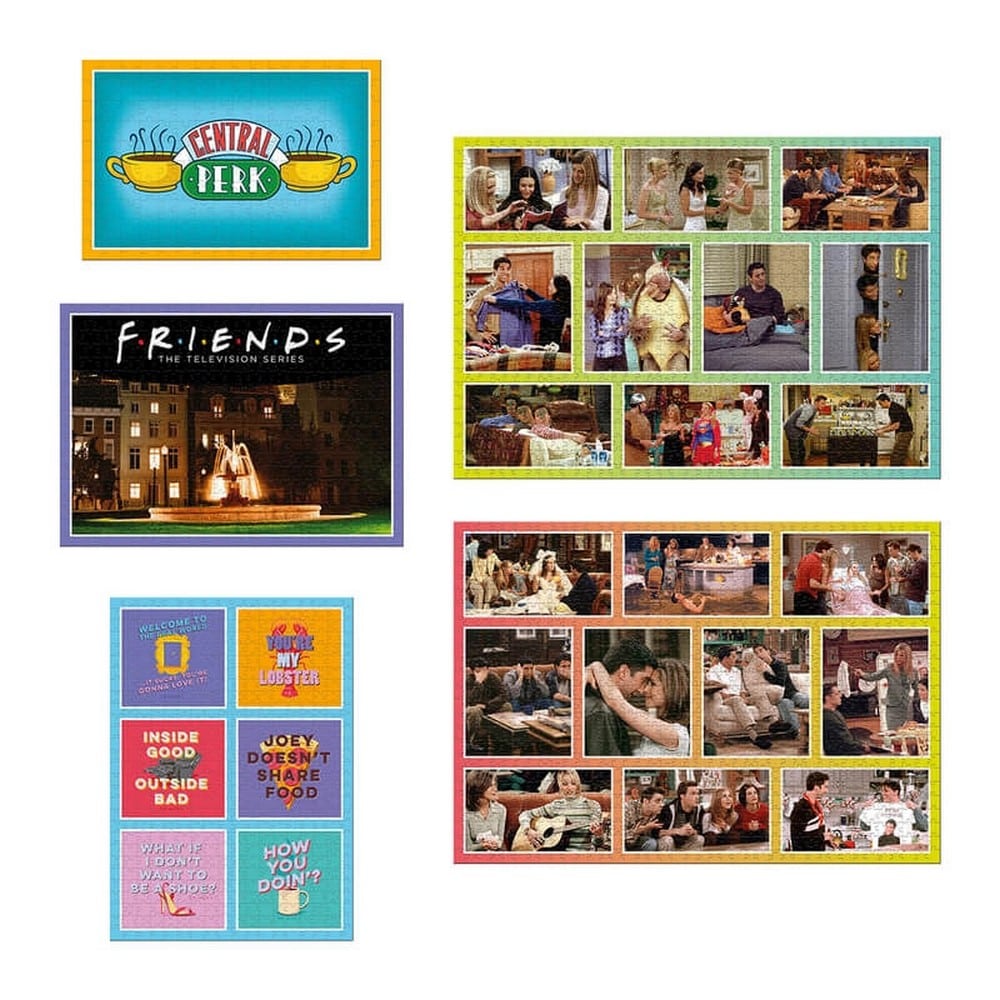 Puzzle Friends 5 in 1 - 500 darados és 1000 darados