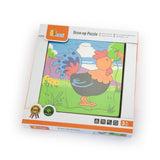 Réteges 4 darabos puzzle - Tojástól a kakasig, Viga