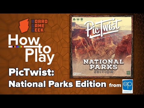 PicTwist: National Park angol nyelvű társasjáték