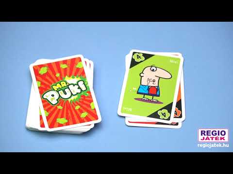 Mr. Puki: A pukizós kártyajáték, magyar nyelvű társasjáték