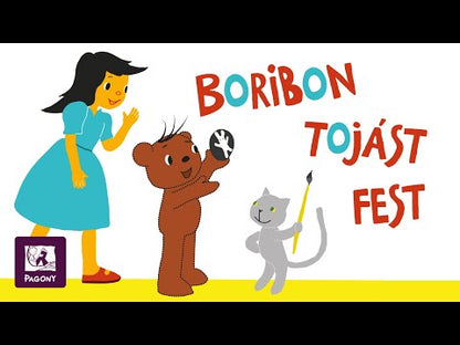 Boribon tojást fest