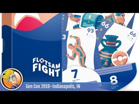 Flotsam Fight, angol nyelvű társasjáték