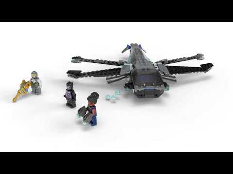 LEGO Marvel Super Heroes Fekete Párduc Dragon Flyer 76186 202 darabos