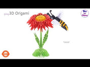 Creagami - 3D origami készlet, Méhecske