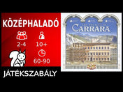 Carrara palotái magyar nyelvű társasjáték