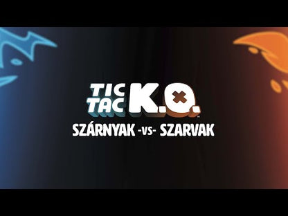 Tic Tac K.O.: szárnyak vs szarvak magyar nyelvű társasjáték