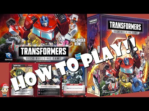 Transformers Deck-Building Game angol nyelvű társasjáték