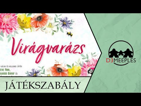 Virágvarázs magyar nyelvű társasjáték