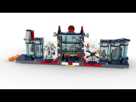 LEGO Marvel Super Heroes Támadás a pókbarlang ellen 76175 466 darabos