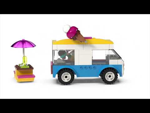 LEGO Friends Fagylaltos kocsi 41715 84 darabos