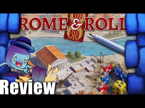 Rome & Roll angol nyelvű társasjáték