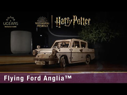 UGEARS Repülő Ford Anglia- mechanikus modell