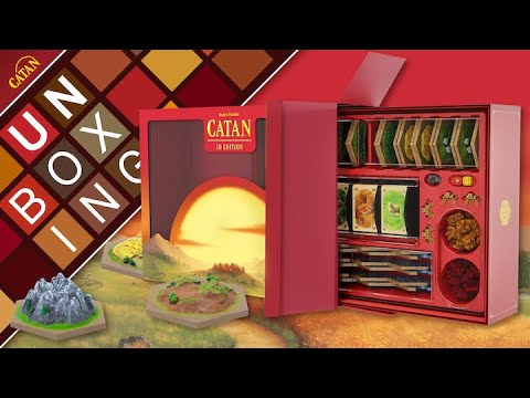 CATAN 3D Edition angol nyelvű társasjáték