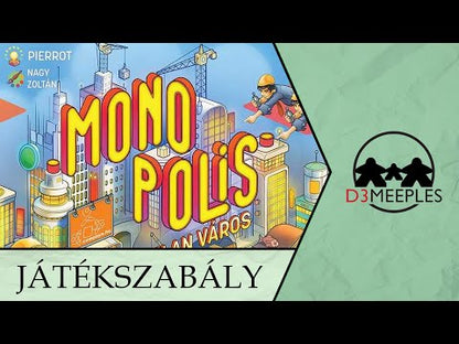 Monopolis HU magyar nyelvű társasjáték