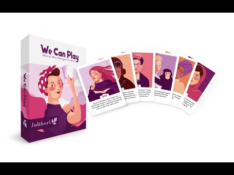 We Can Play: Women Who Changed the World magyar nyelvű társasjáték