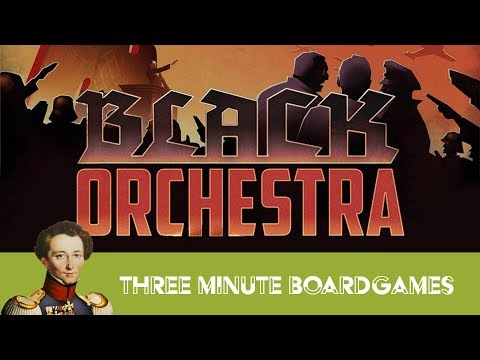 Black Orchestra angol nyelvű társasjáték