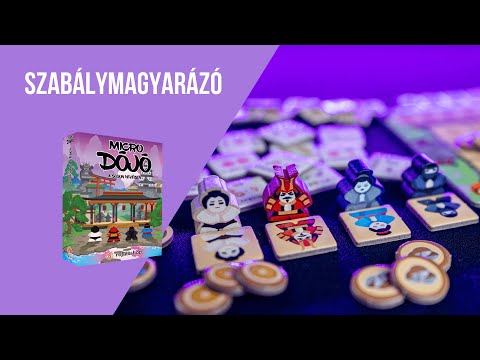 Micro Dojo: A sógun nevében magyar nyelvű társasjáték