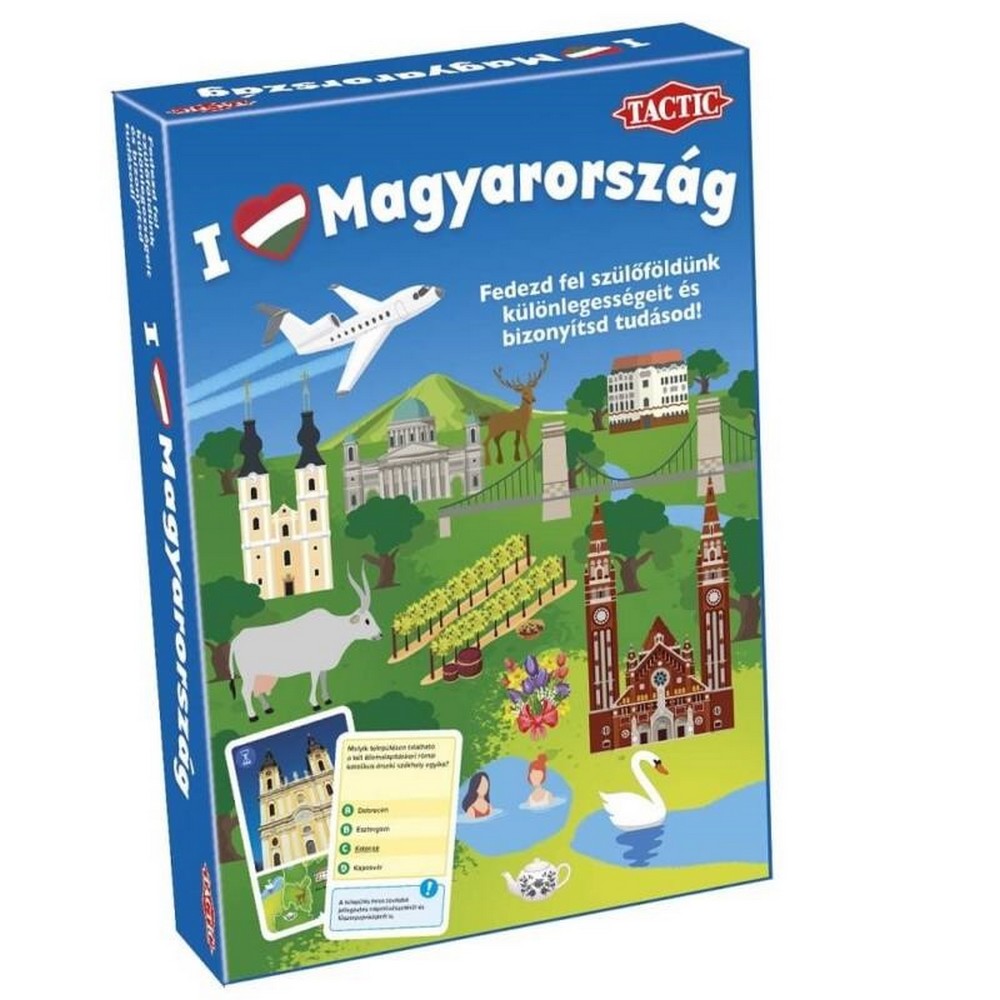 I Love Magyarország kvízjáték magyar nyelvű társasjáték