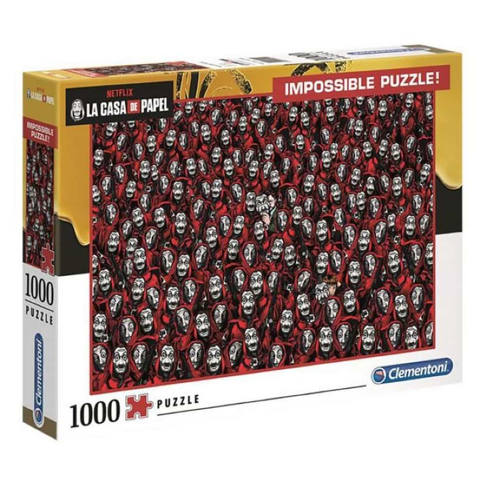 1000 darabos La Casa de Papel Impossible Puzzle - Játszma.ro - A maradandó élmények boltja