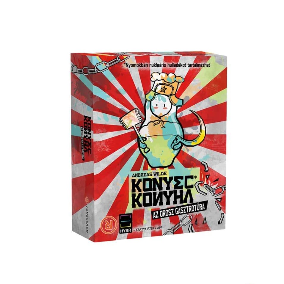 Konyec Konyha: Az orosz gasztrotúra, magyar nyelvű társasjáték