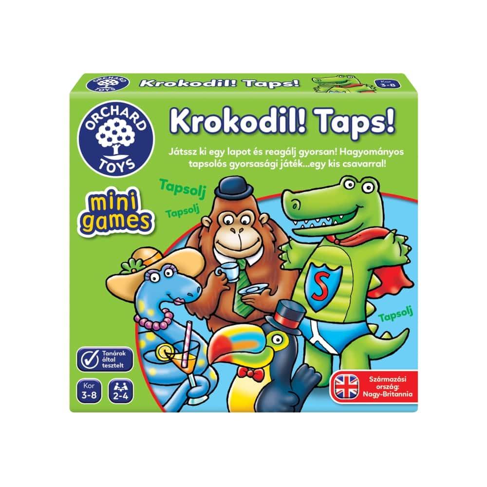 Krokodil! Taps!-Orchard Toys-1-Játszma.ro - A maradandó élmények boltja