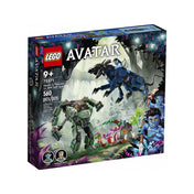 LEGO Avatar Neytiri és Thanator az AMP Suit-os Quaritch ellen 75571 560 darabos