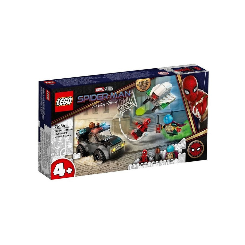LEGO Marvel Pókember vs. Mysterio dróntámadása 76184 73 darabos