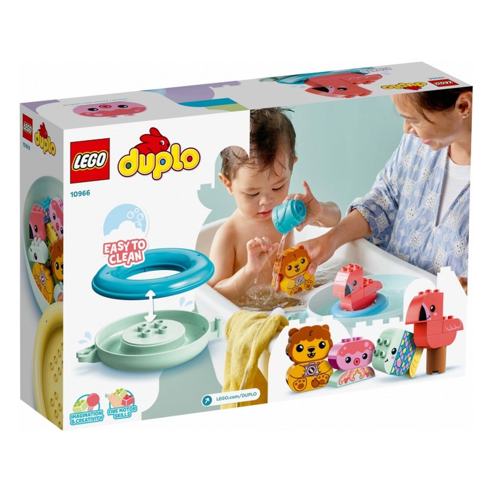 LEGO DUPLO Vidám fürdetéshez: úszó állatos sziget 10966 20 darabos