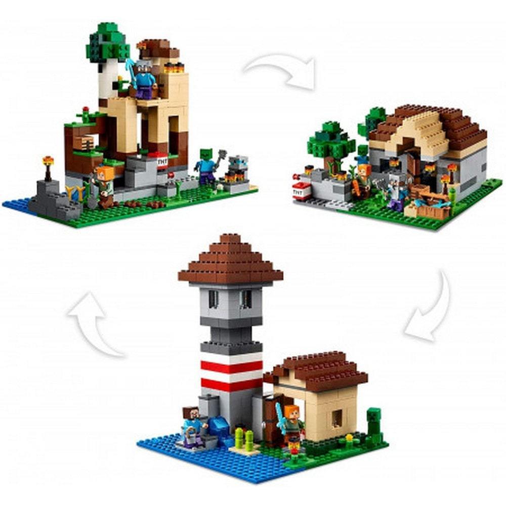 Lego Minecraft Crafting Box 3.0 21161 - Játszma.ro - A maradandó élmények boltja