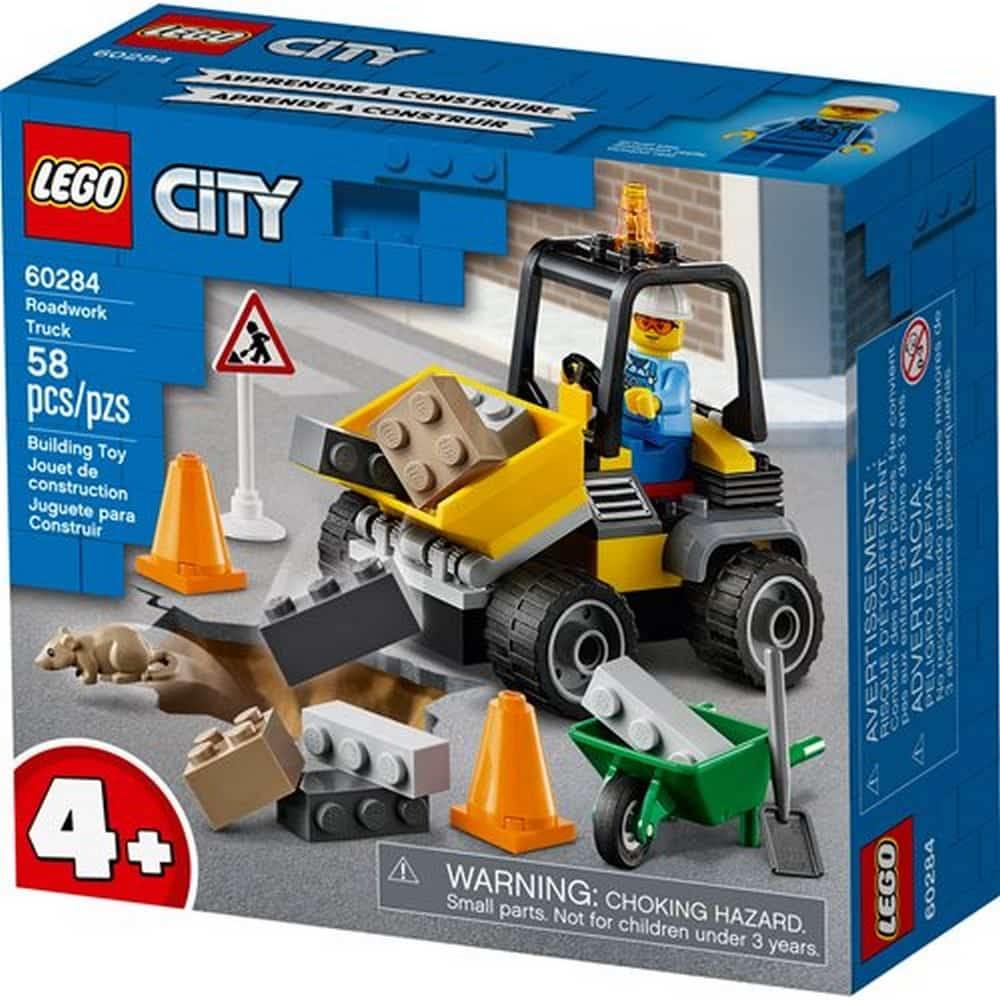 Lego City Roadwork Truck 60284 - Játszma.ro - A maradandó élmények boltja