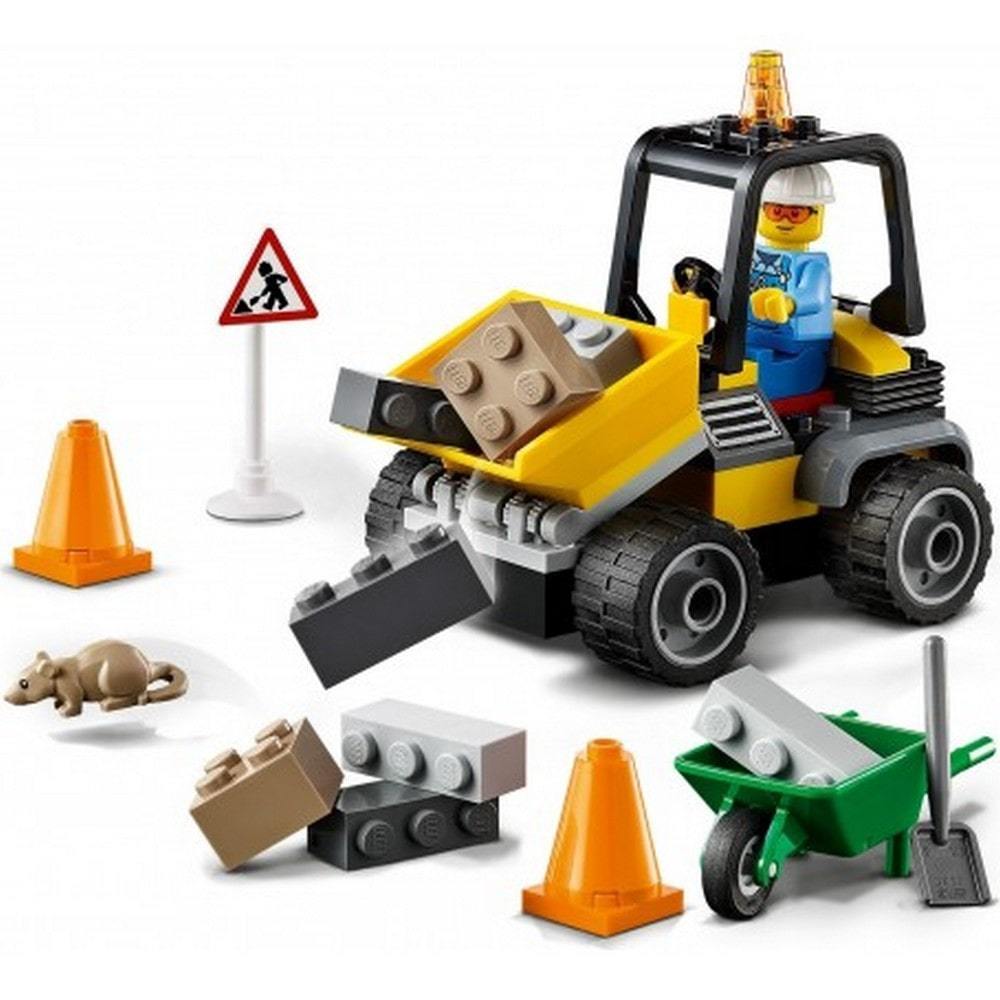 Lego City Roadwork Truck 60284 - Játszma.ro - A maradandó élmények boltja