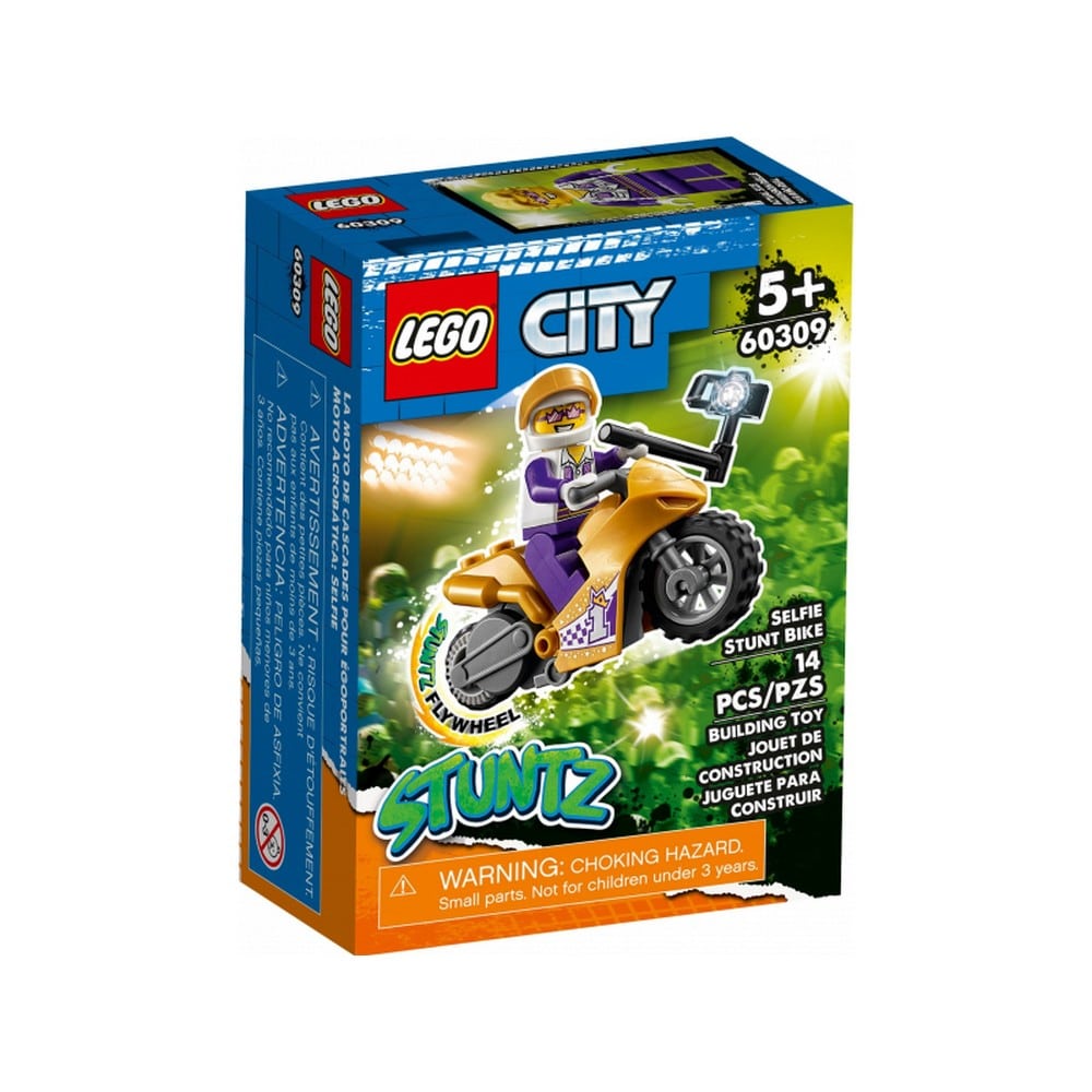 LEGO City Selfie kaszkadőr motorkerékpár 60309