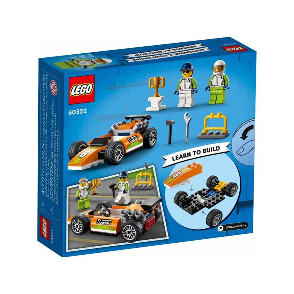 LEGO City Versenyautó 60322 46 darabos