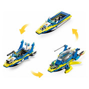 LEGO City Vízirendőrség nyomozói küldetés 60355 278 darabos
