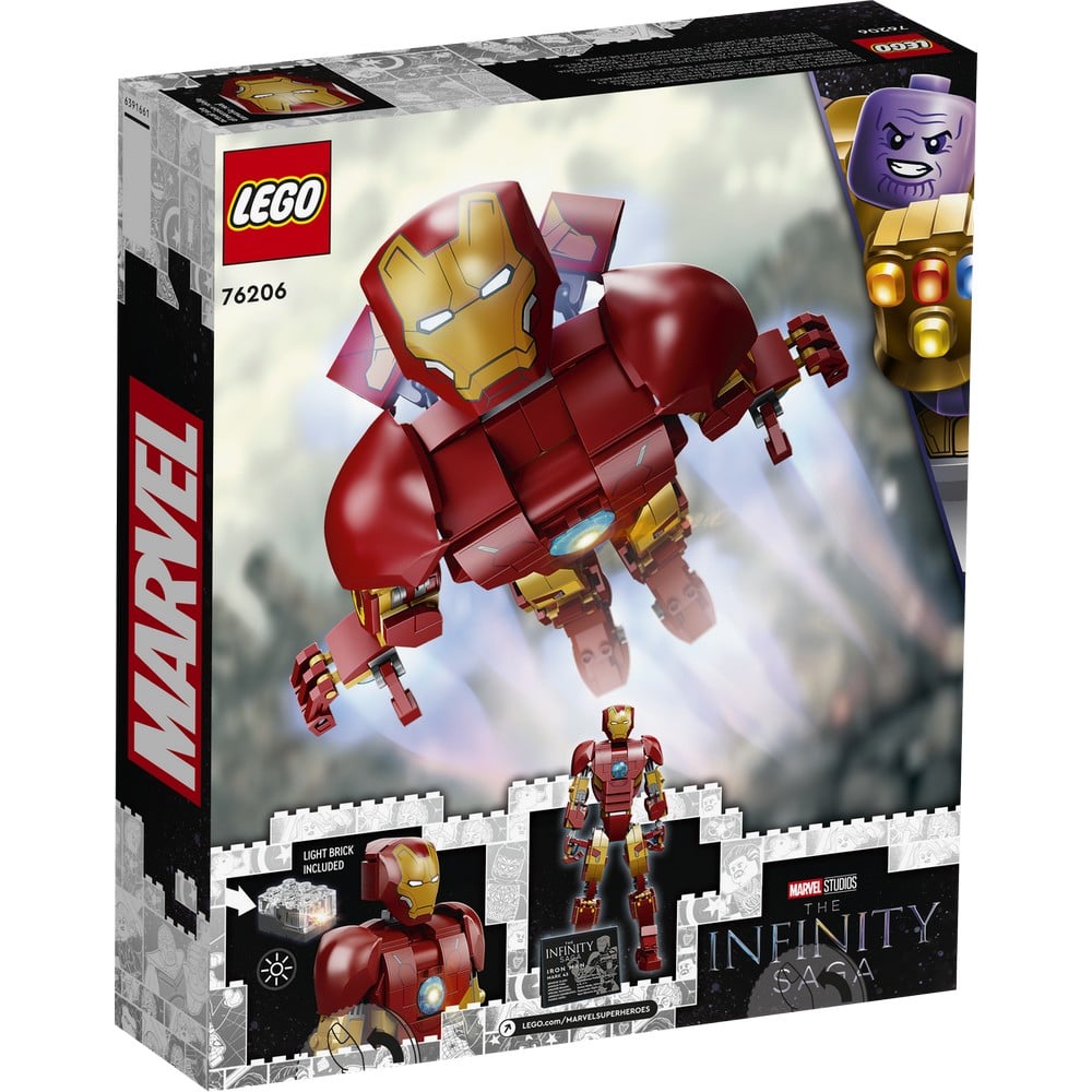LEGO Marvel Vasember figura 76206 381 darabos