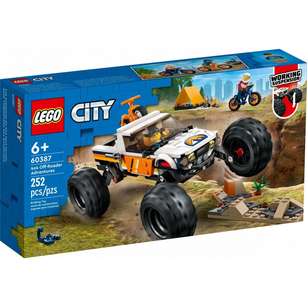 LEGO City 4x4-es terepjáró kalandok 60387 252 darabos