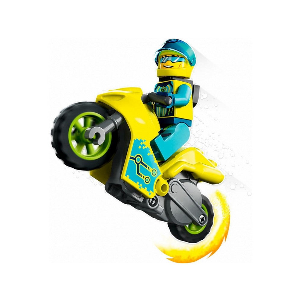 LEGO City Cyber kaszkadőr motorkerékpár 60358 13 darabos