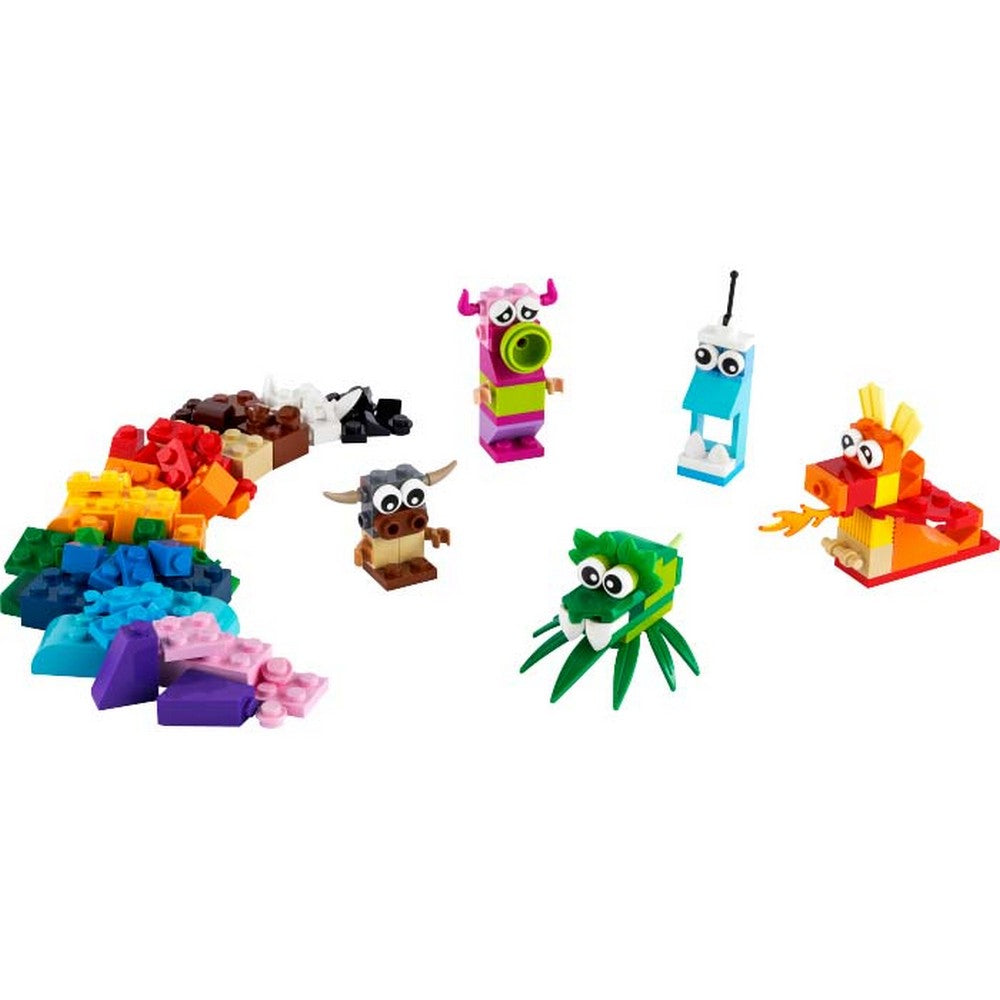 LEGO Classic Kreatív szörnyek 11017 140 darabos