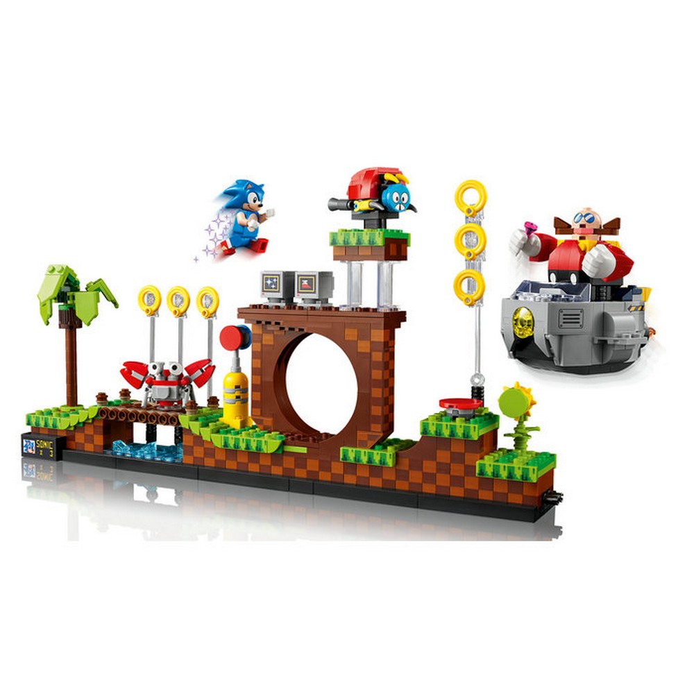 LEGO Ideas Sonic the Hedgehog™ – Green Hill Zone 21331 1125 darabos