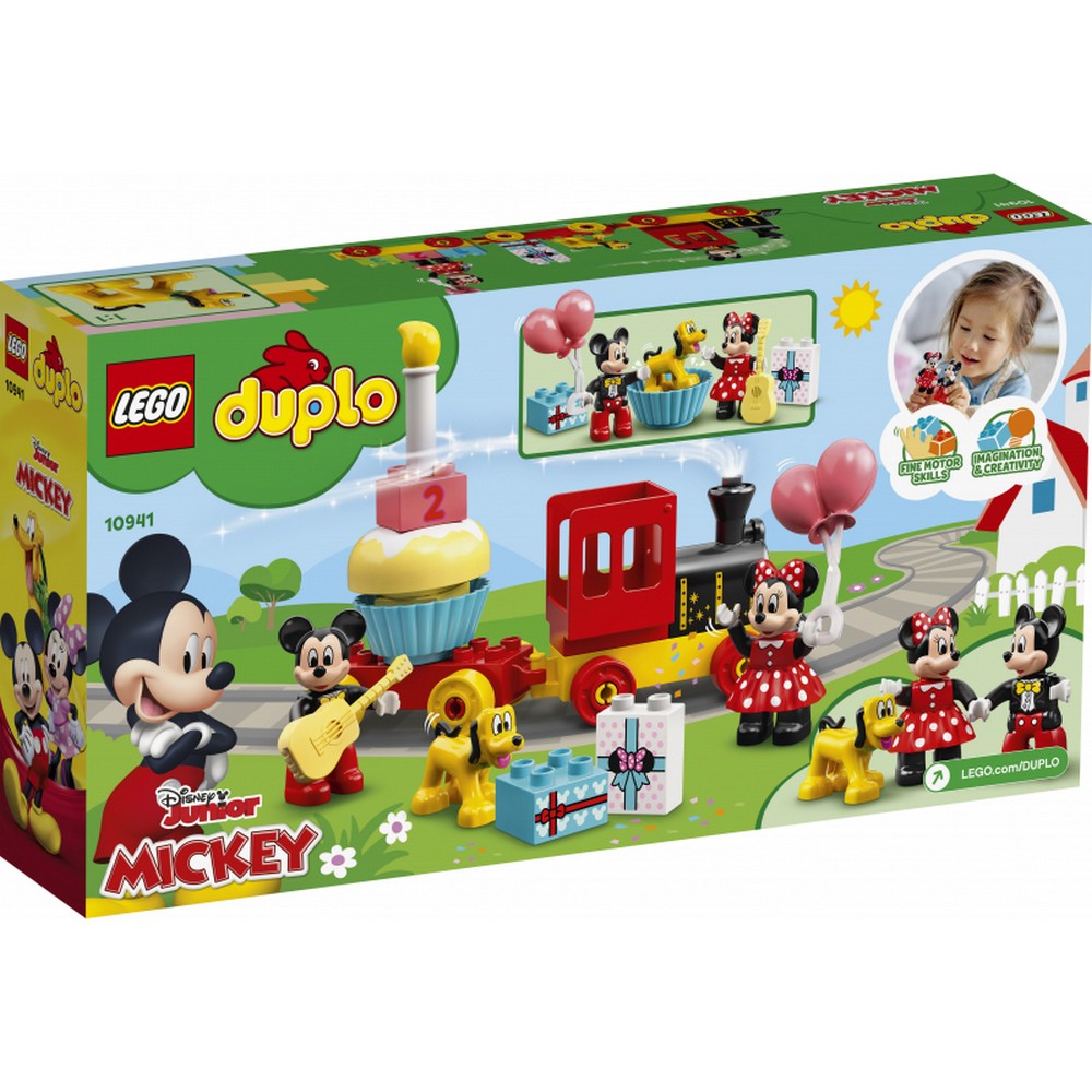 LEGO DUPLO Mickey & Minnie születésnapi vonata 10941