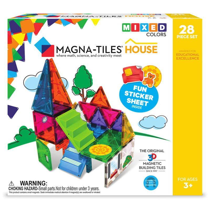 Magna Tiles House-Magna-1-Játszma.ro - A maradandó élmények boltja