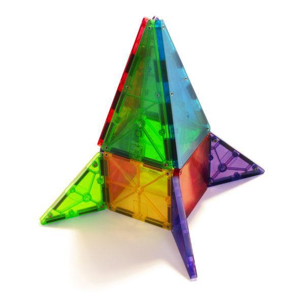 Magna Tiles Clear Colors (32 db-os)-Magna-5-Játszma.ro - A maradandó élmények boltja