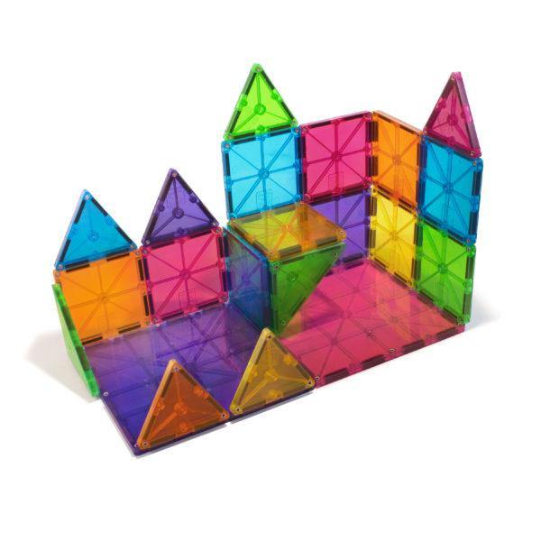 Magna Tiles Clear Colors (32 db-os)-Magna-3-Játszma.ro - A maradandó élmények boltja