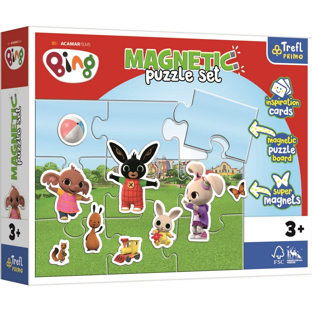 Mágneses Bing 12 darabos Puzzle készlet