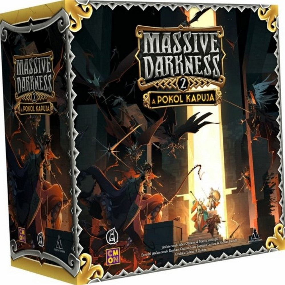 Massive Darkness 2: A Pokol kapuja magyar nyelvű társasjáték